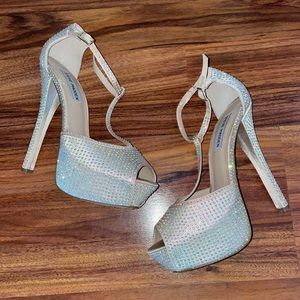 Steve Madden rhinestone heels